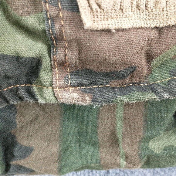American Field Men's Button Front Camo Vest Green S Hunting Shooting Vintage - Picture 4 of 15